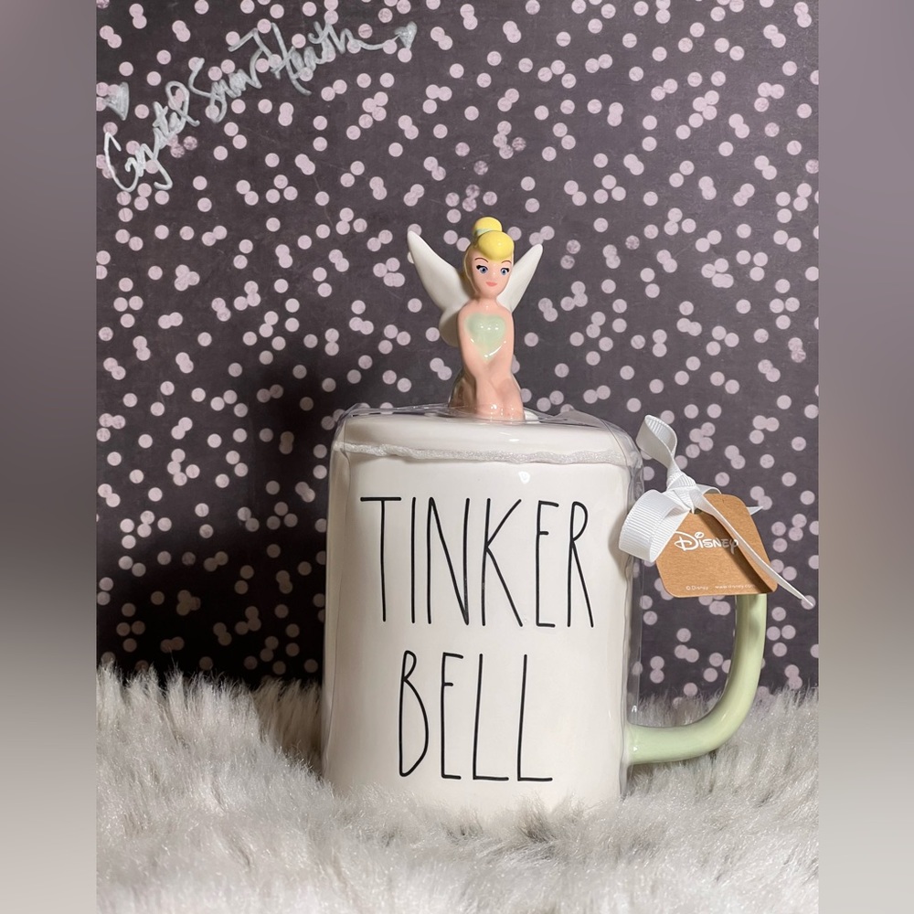 Rae Dunn Disney collection Tinkerbell mug